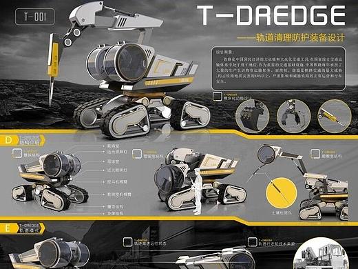 T-DREDGE轨道清理防护装备设计