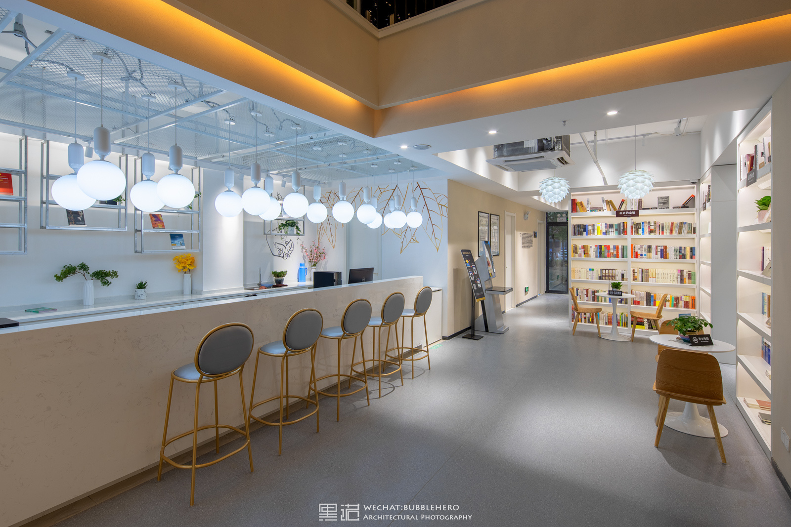 【建筑空间 室内摄影】合肥悦书房 冬韵书院 照片