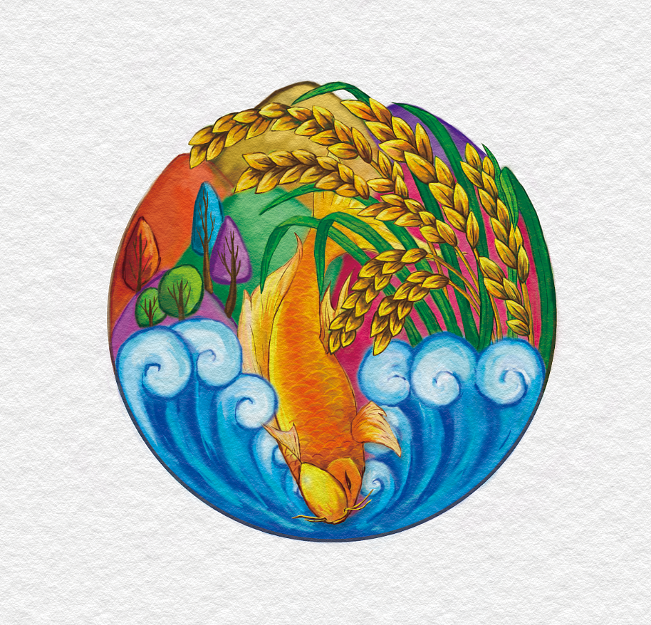 稻礼臻品稻花香米（图ZMjUzNjEwMDYw） - 商业插画 - 站酷设计师L本然原创素材 - 站酷ZCOOL