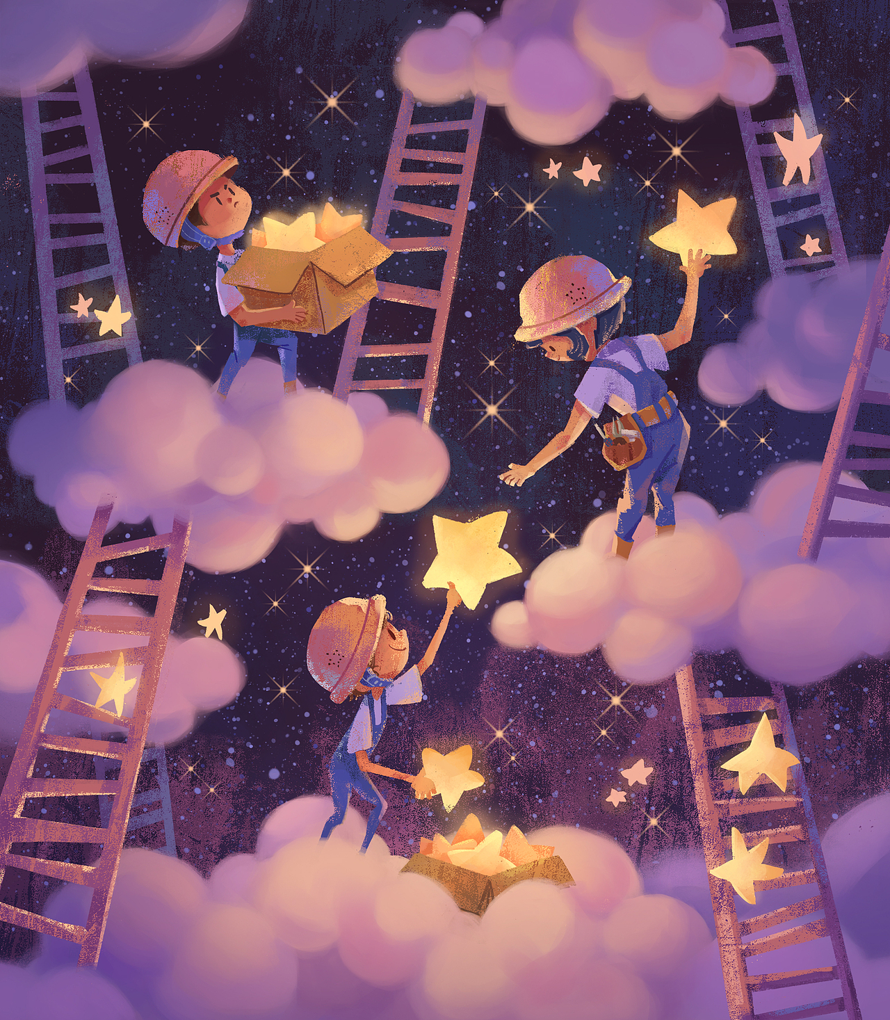 关于星星（图ZMjYxNDEwNzEy） - 创作习作 - 站酷设计师泛泛Moy原创素材 - 站酷ZCOOL