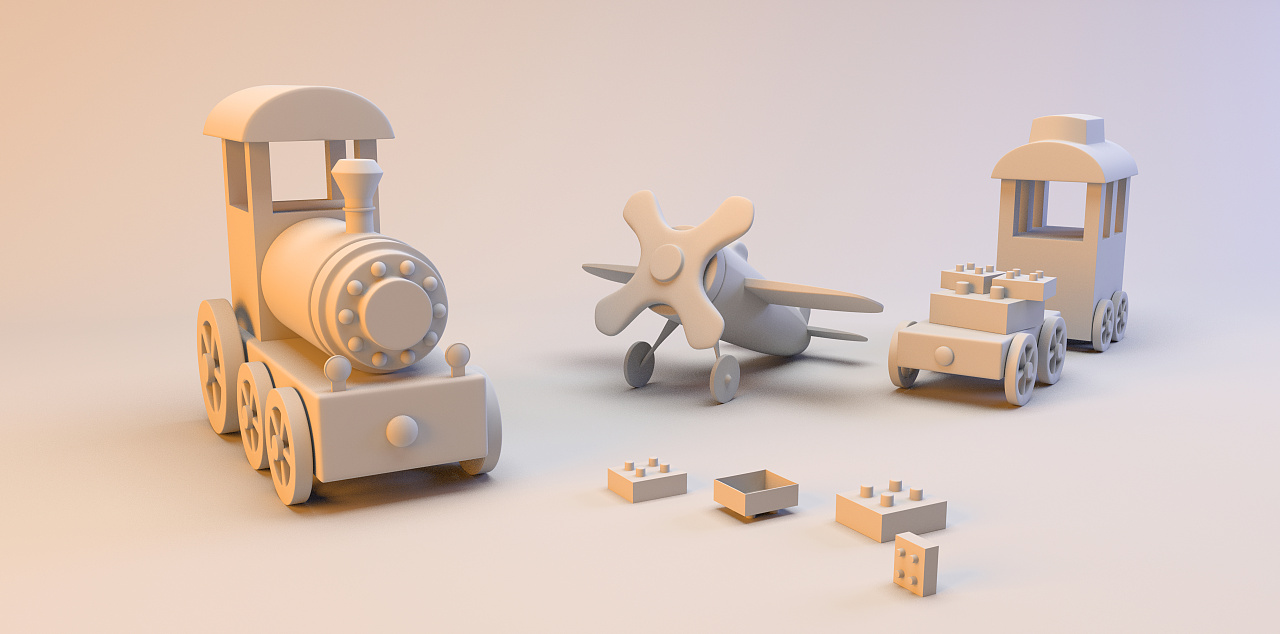 2019年maya场景建模练习