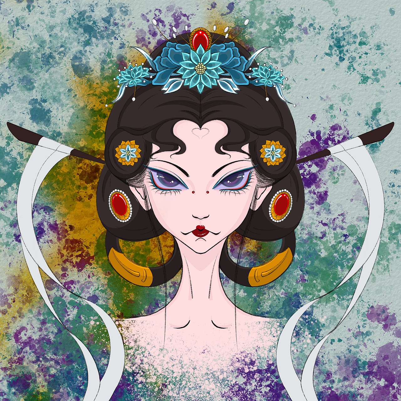 狐娘（图ZMzA4MTU3MzA0） - 创作习作 - 站酷设计师九月青梅原创素材 - 站酷ZCOOL