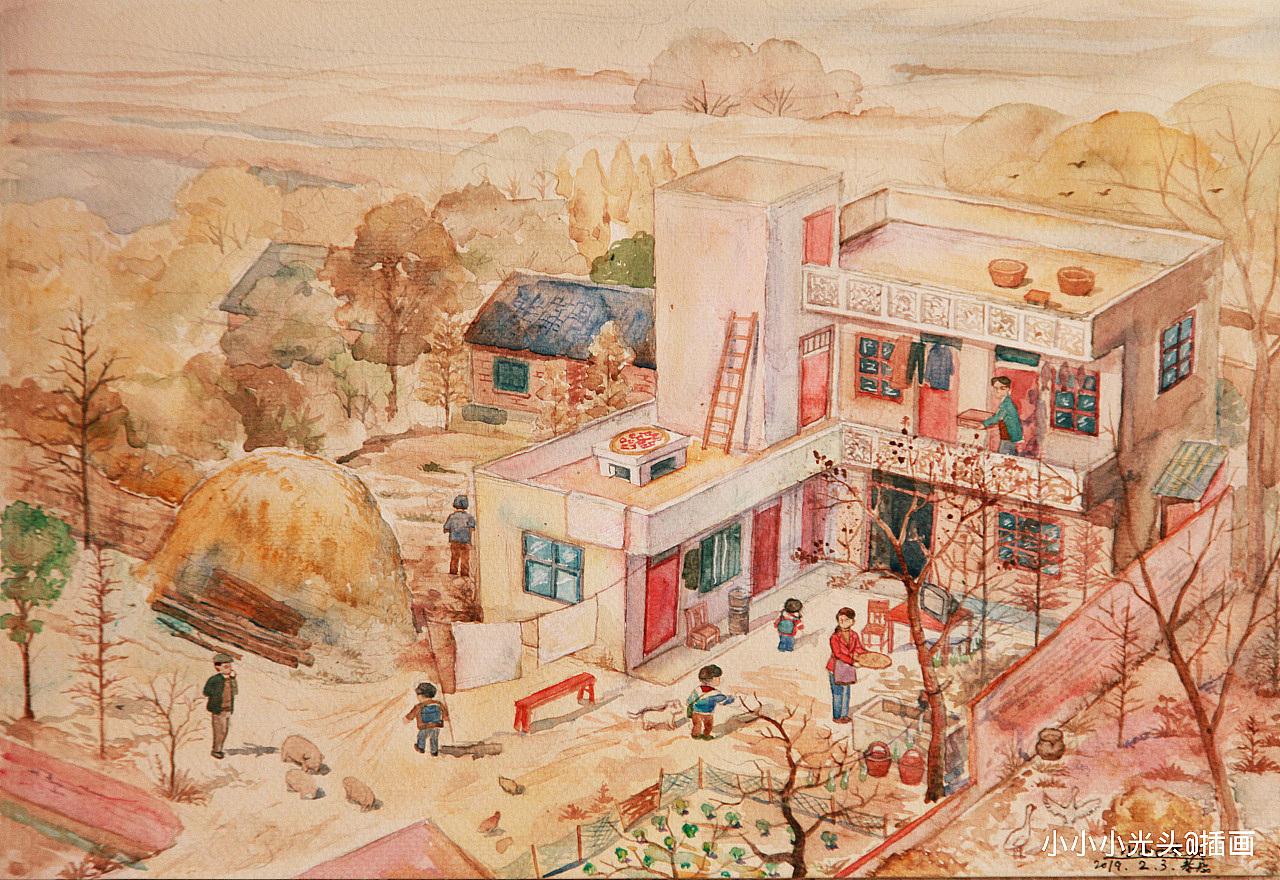 约摸在寒假前的一个月左右,母亲就会从东北回来,远远的看到门口晒的被单,夕阳的照射下金光灿灿,芳香四溢,我就知道这定是妈妈回来了,妹妹轻快嘻嘻的飞快跑去。。。。。。