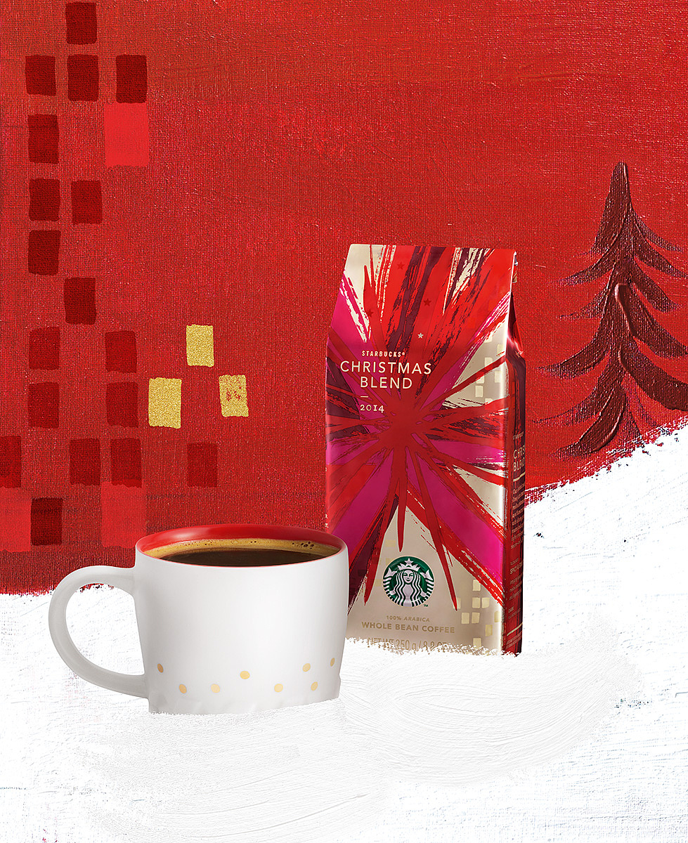 2014年11月份帮Starbucks拍摄广告及产品画册