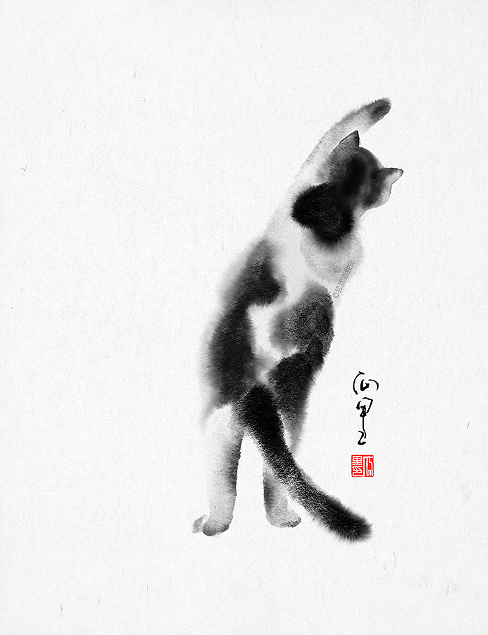 《瓜里撸猫》（图ZMjAwOTY4ODE2） - 创作习作 - 站酷设计师瓜里瓜里瓜里原创素材 - 站酷ZCOOL