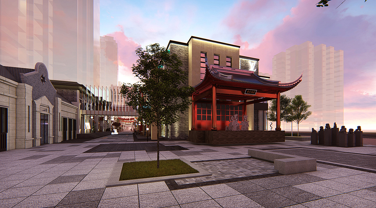 【文创街设计】有名堂文创商业街设计