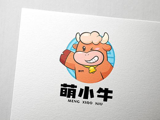 萌小牛logo