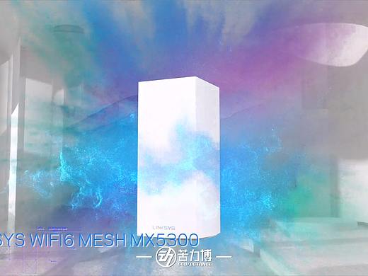 【C4D动效】LINKSYS 5300路由器