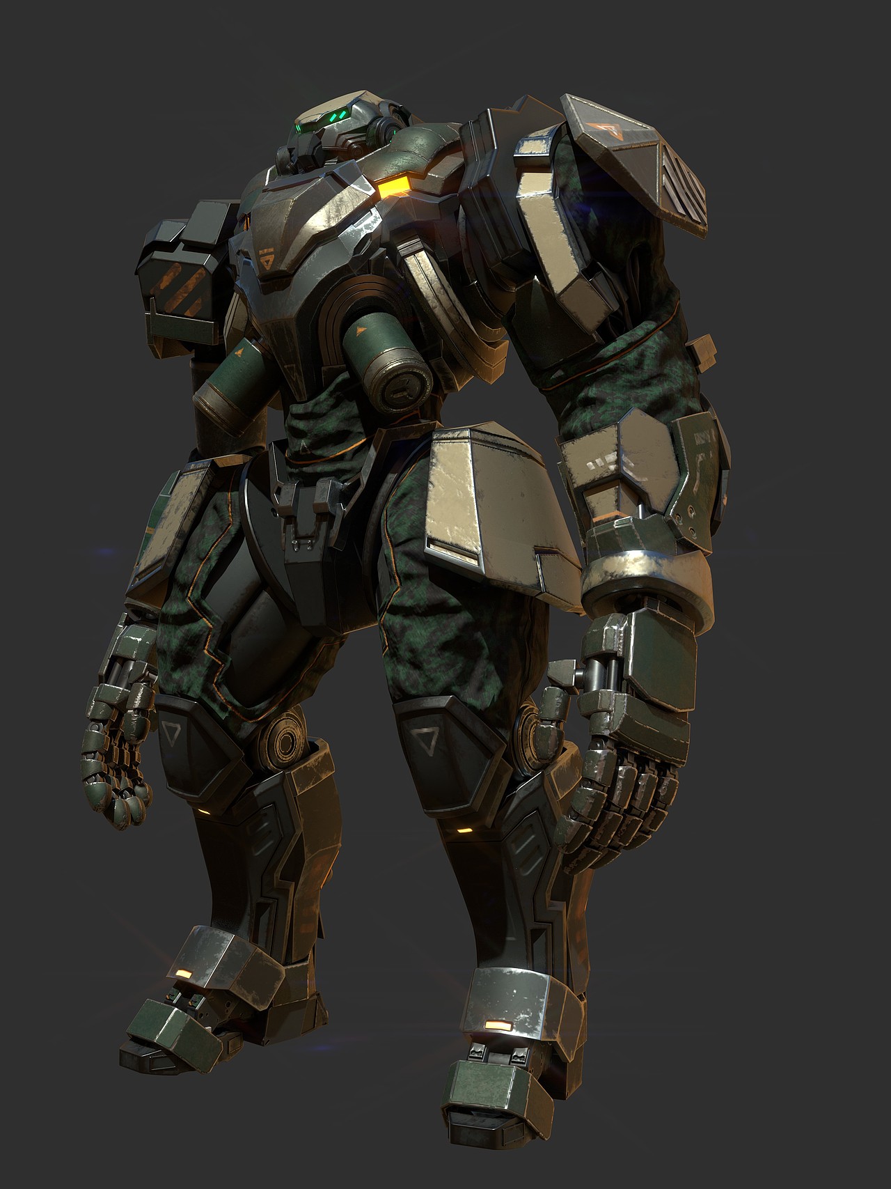 机甲士兵|三维|机械/交通|逝魂画心_原创作品-站酷zcool