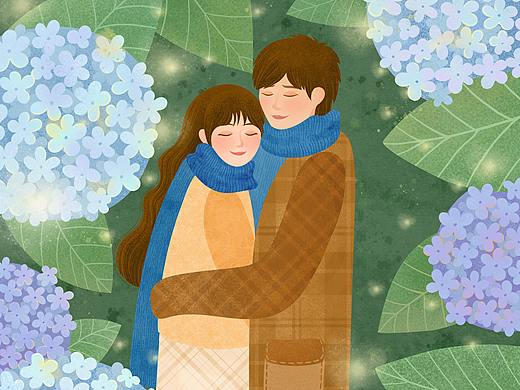 植語系列（無盡夏繡球）（個(gè)人主頁-ZNTczMjI1NzI=） - 創(chuàng)作習(xí)作 - 站酷設(shè)計(jì)師小愚兒Gsihan原創(chuàng)素材 - 站酷ZCOOL