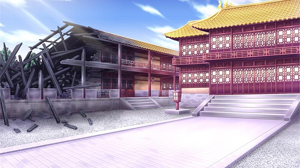 【场景 - 原画】宅邸城楼