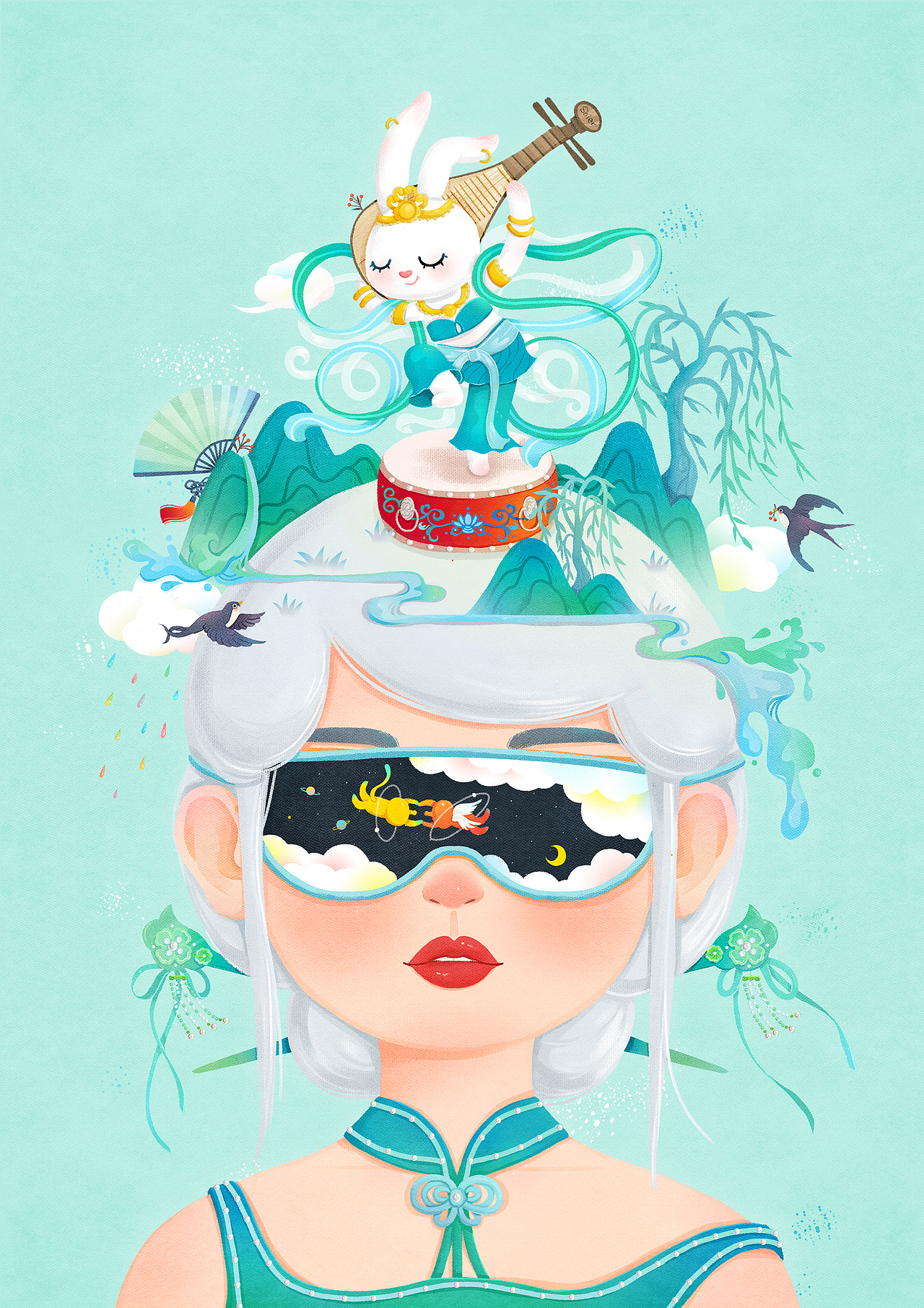 2021年终总结（图ZMjgyMzMzNDky） - 商业插画 - 站酷设计师詩尔Shier原创素材 - 站酷ZCOOL