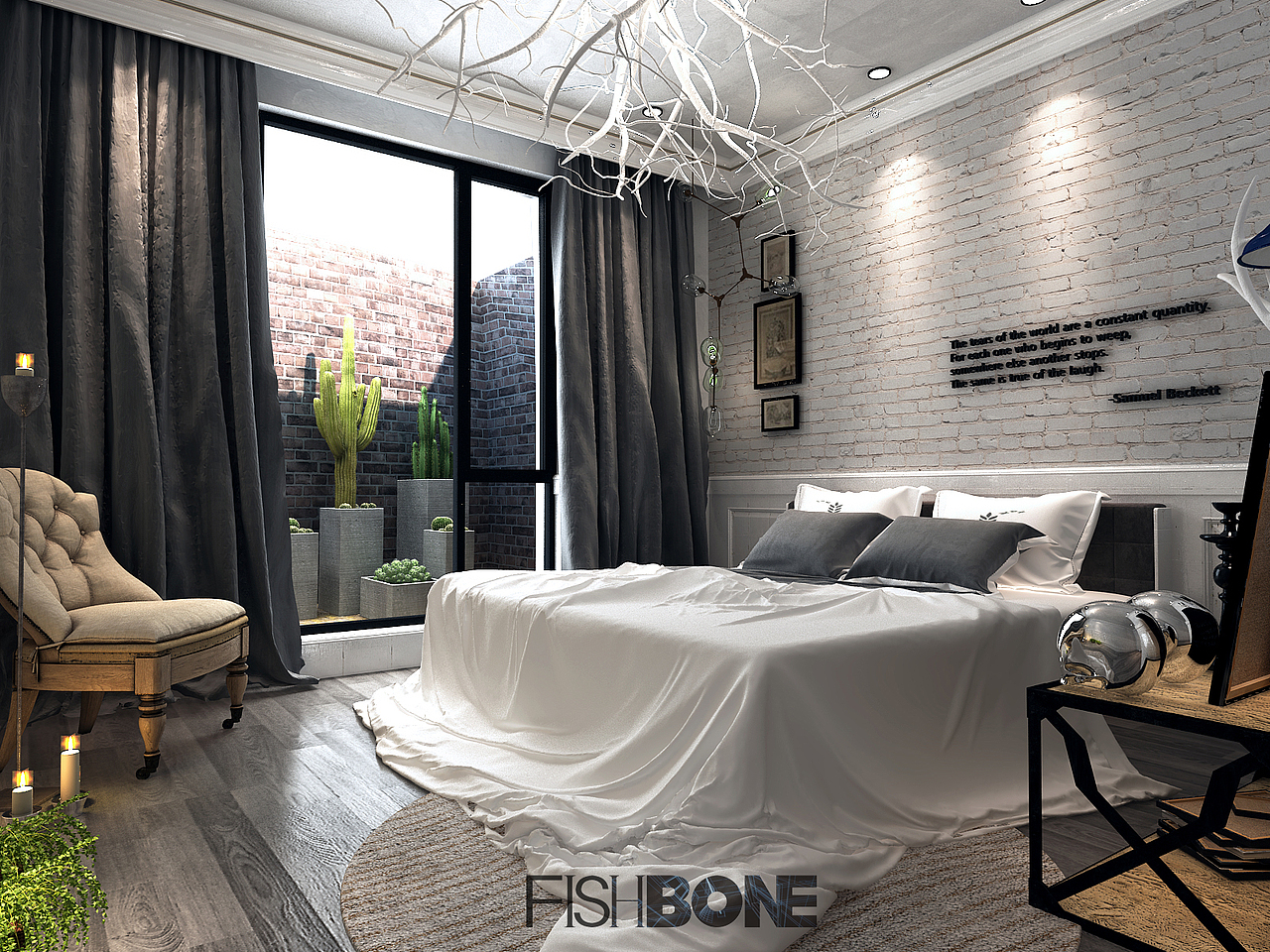 鱼骨设计-橄榄公社1966文创酒店