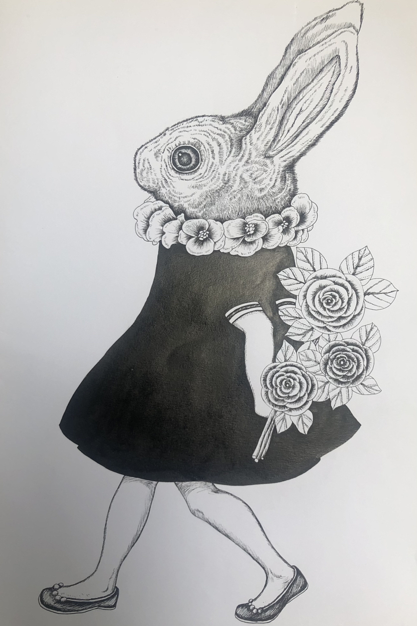 动物针管笔插画（图ZMzI1Mjc2NTYw） - 新锐潮流插画 - 站酷设计师王然君原创素材 - 站酷ZCOOL