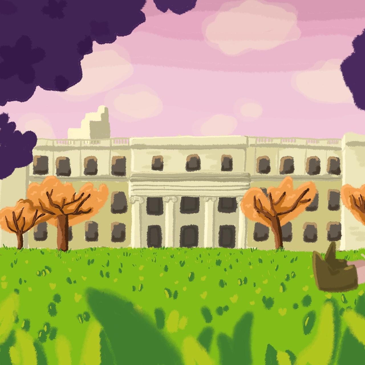 校园插画|插画|商业插画|咕噜屁格 - 原创作品 - 站酷 (zcool)