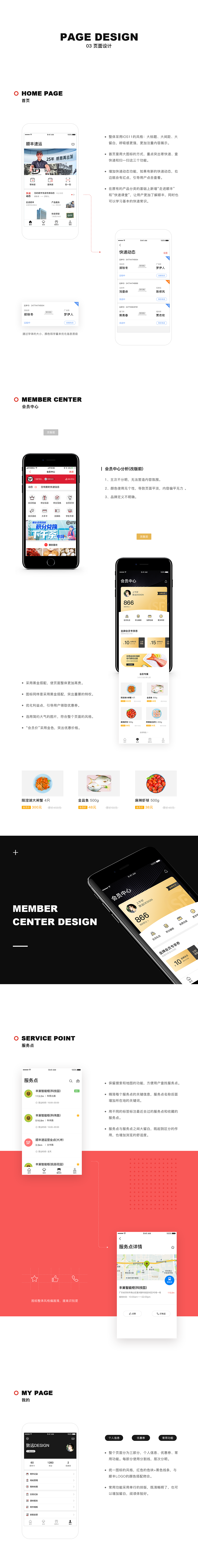 顺丰速运Redesign（图ZMTE2OTc2MTI4） - APP界面 - 站酷设计师致远ZY原创素材 - 站酷ZCOOL
