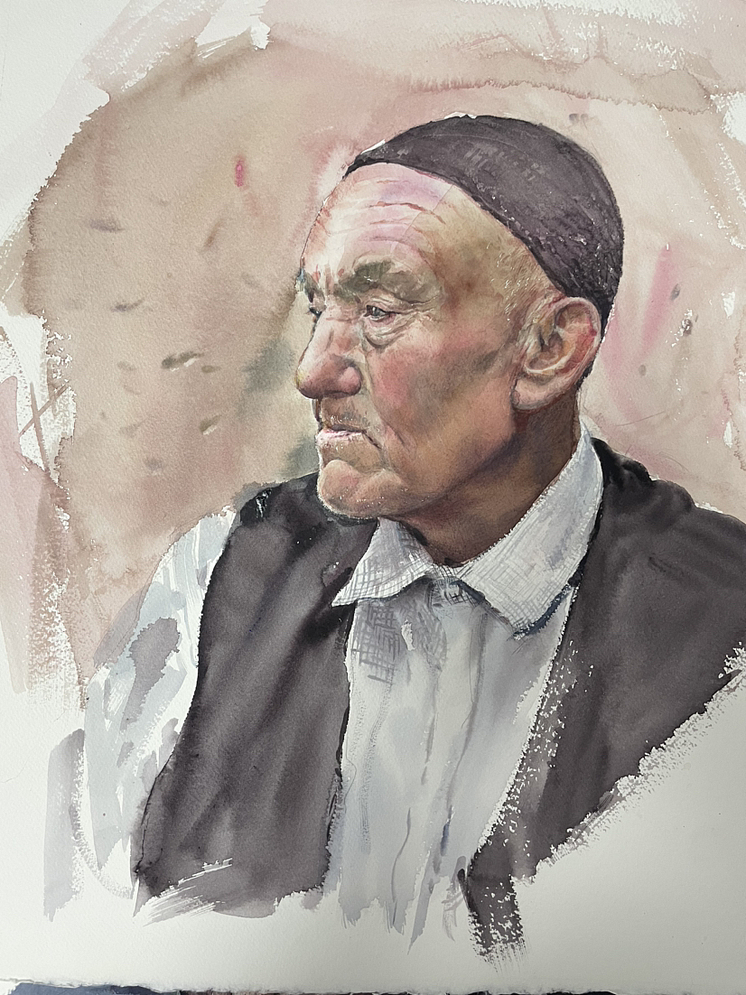 塔什库尔干水彩人物写生记录（图ZMzE4ODQxODk2） - 绘画 - 站酷设计师Hi_Fanqi原创素材 - 站酷ZCOOL