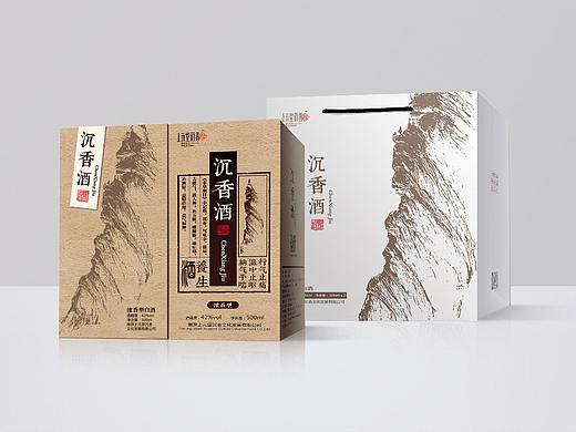 沉香酒包装设计