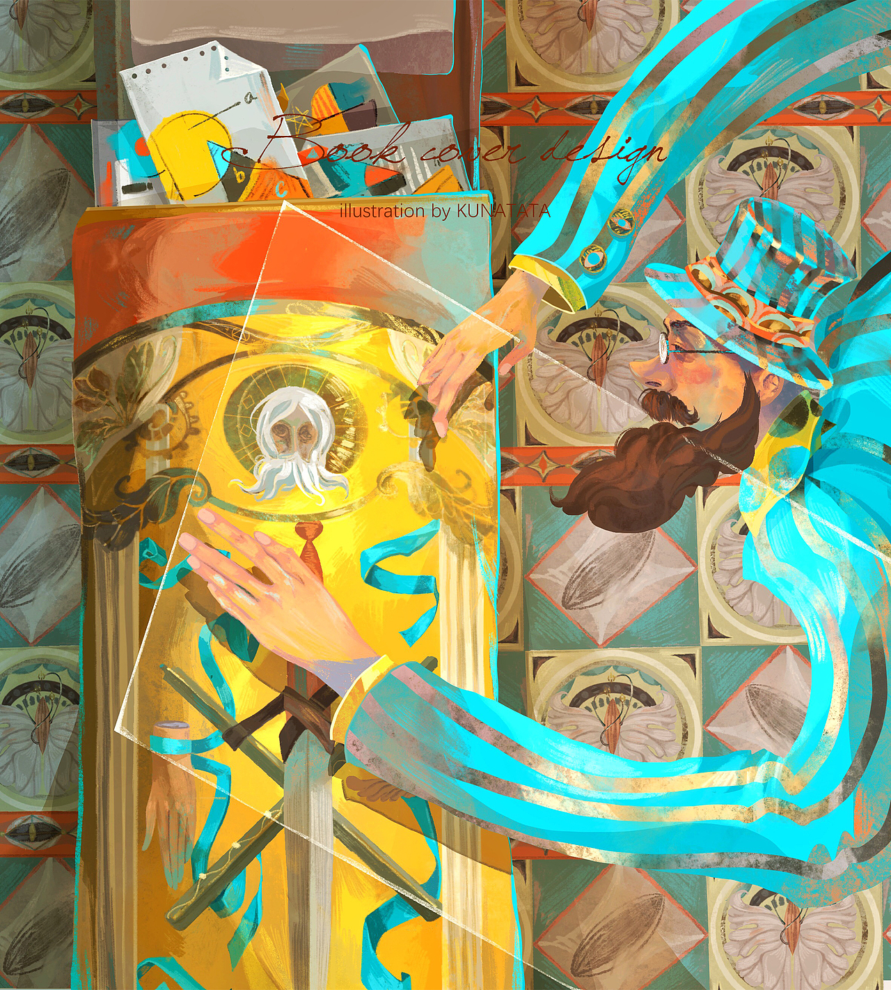 2019插画总结（图ZMTkwOTczMDg4） - 商业插画 - 站酷设计师KUNATATA原创素材 - 站酷ZCOOL