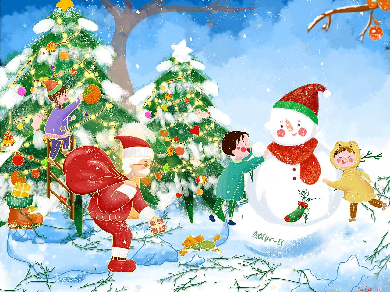 2021画画的那些事儿~~