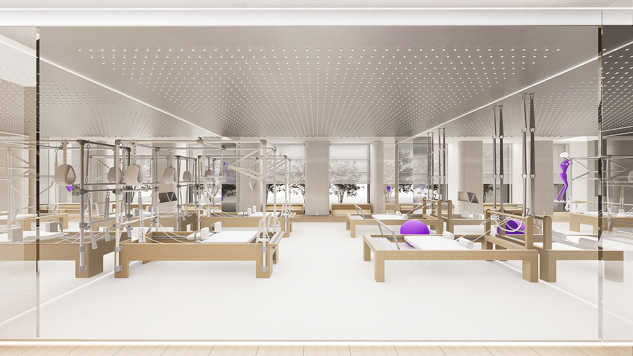 ➖ON｜瑜伽馆设计（图ZMzY4NjAwMjIw） - 商业空间设计 - 站酷设计师ONO_Design原创素材 - 站酷ZCOOL