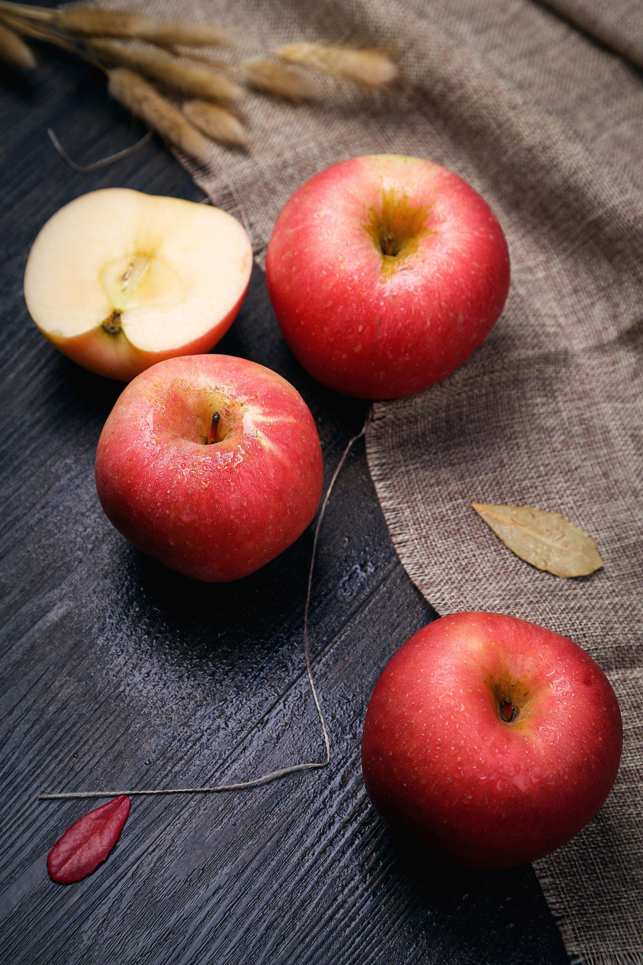 苹果水果蔬果高清摄影大图-千库网