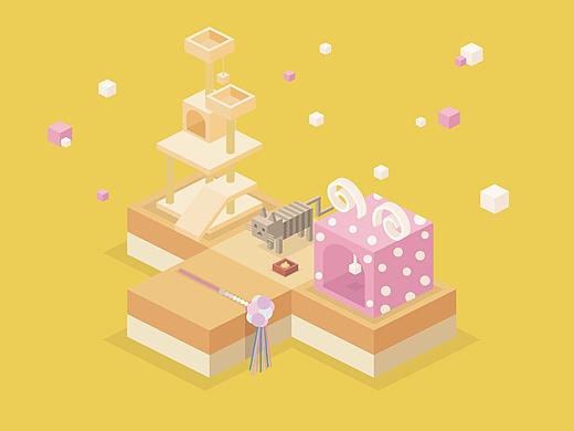 【个人练习】2.5D插画（个人主页-ZMzQxMjAyOTI=） - 其他UI - 站酷设计师森大人原创素材 - 站酷ZCOOL