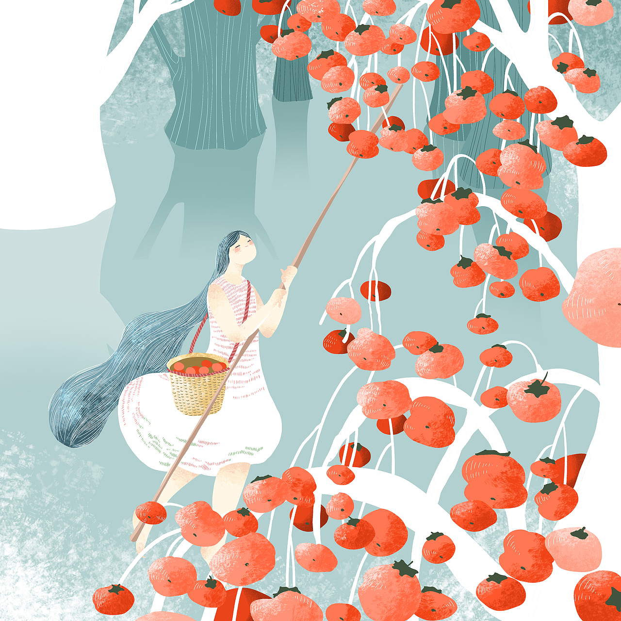 二十四节气（图ZMjE2NDY4ODY4） - 商业插画 - 站酷设计师六咩咩原创素材 - 站酷ZCOOL