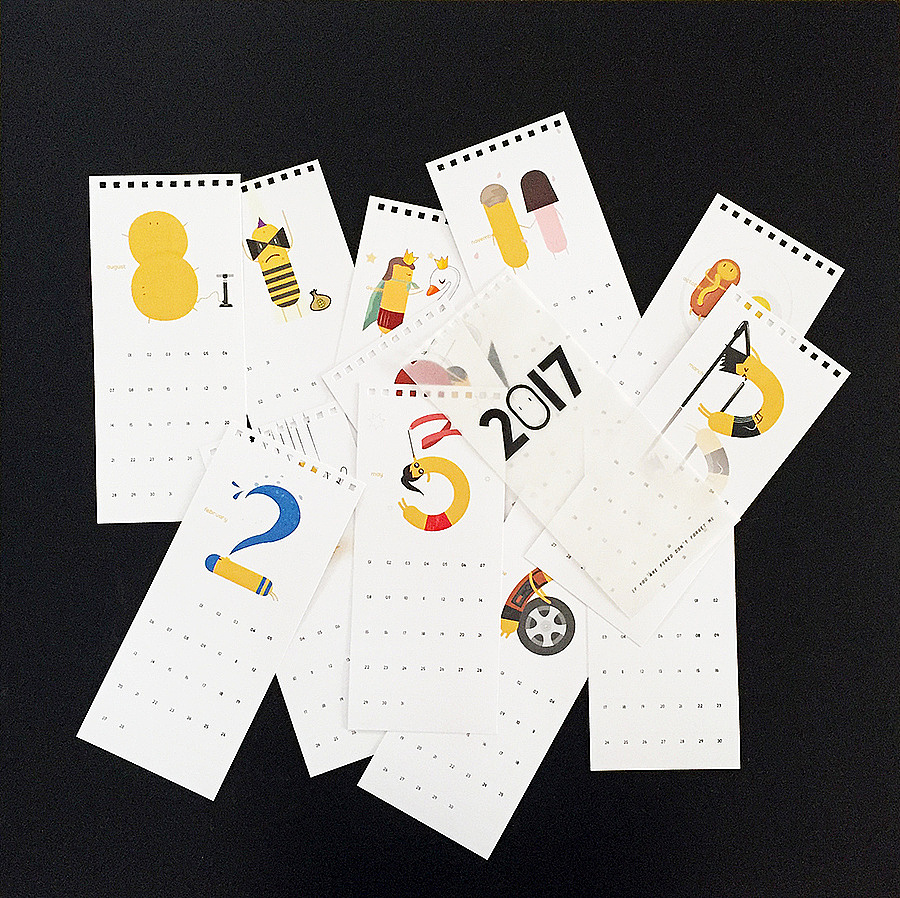 台历2017/2018（图ZMTI1Nzk1MzQ0） - 书籍/画册 - 站酷设计师水马日记原创素材 - 站酷ZCOOL