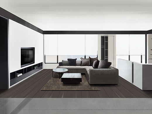 sketchbook室内空间手绘空间-家装设计110002年前sketchbook室内空间