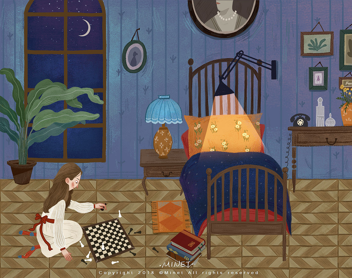 今年部分场景（图ZMTMxMTcwMTUy） - 绘本 - 站酷设计师米奈Minet原创素材 - 站酷ZCOOL