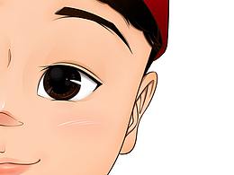 給好友DK的卡通頭像