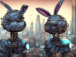 #站酷梦笔#机械兔子