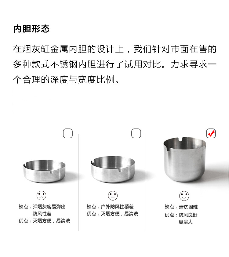 觉一FONE/混凝土水泥烟灰缸【微观 THE MICRO】