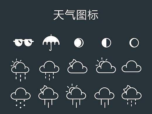 天气图标