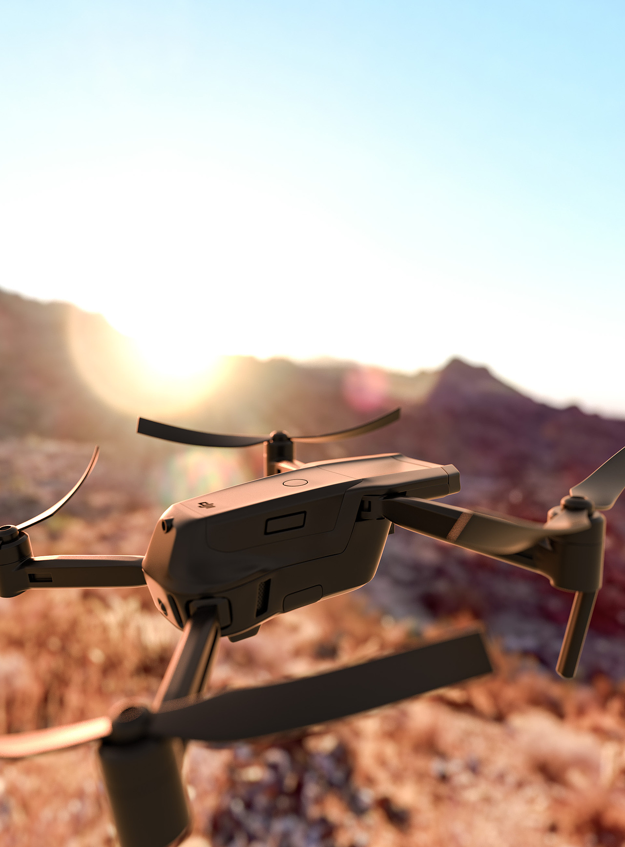 大疆无人机---C4D硬边建模