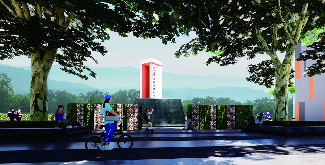 宜昌市夷陵区三峡研学培训中心建筑改造方案设计（图ZMjI3OTkyMzUy） - 建筑设计 - 站酷设计师宫树原创素材 - 站酷ZCOOL