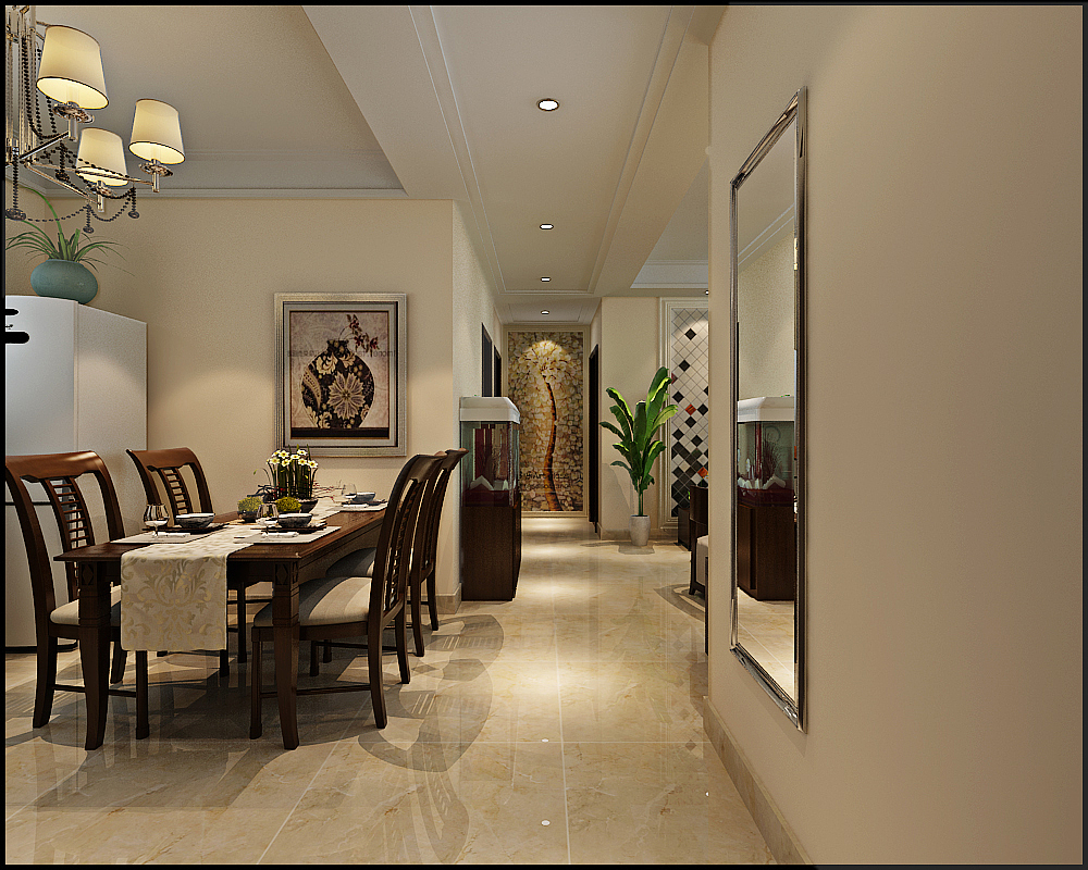 【沧州天成明月洲200㎡四室两厅欧式风格】-金舍装饰-石家庄装修