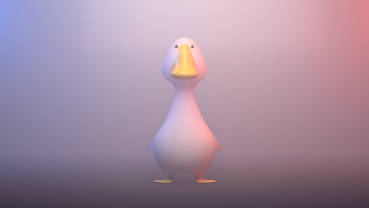 c4d卡通角色建模渲染
