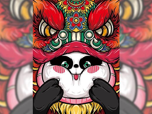 [东方胖丸]-醒狮熊猫
