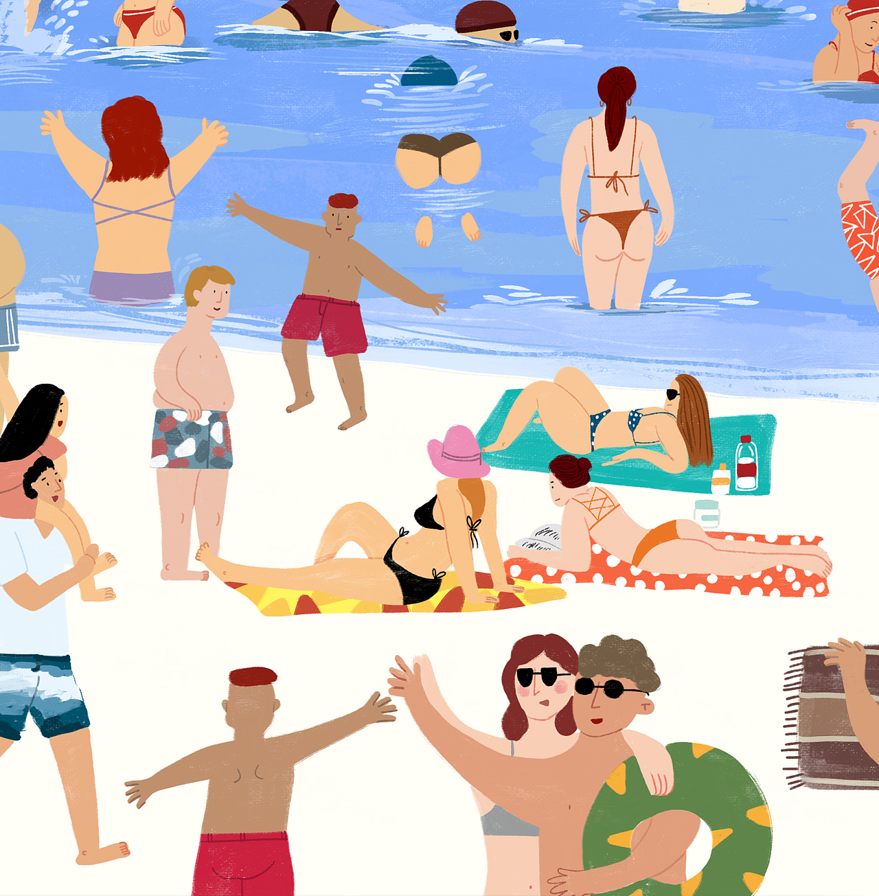 百人图···抓住夏天的小尾巴