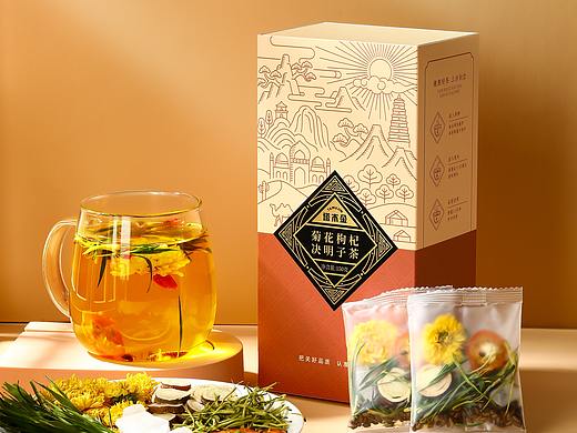 菊花枸杞决明子茶拍摄