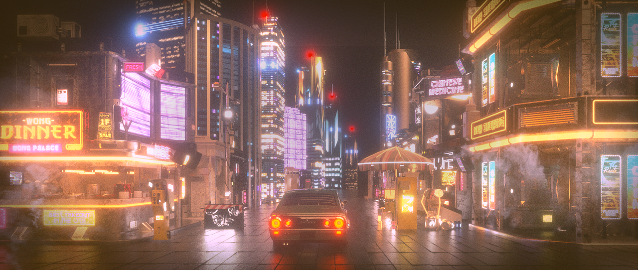 赛博-朋克（图ZMjM0NTAxMjE2） - 动画/影视 - 站酷设计师河马熊jerrylee原创素材 - 站酷ZCOOL