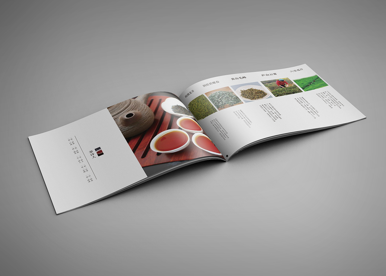 茶叶画册