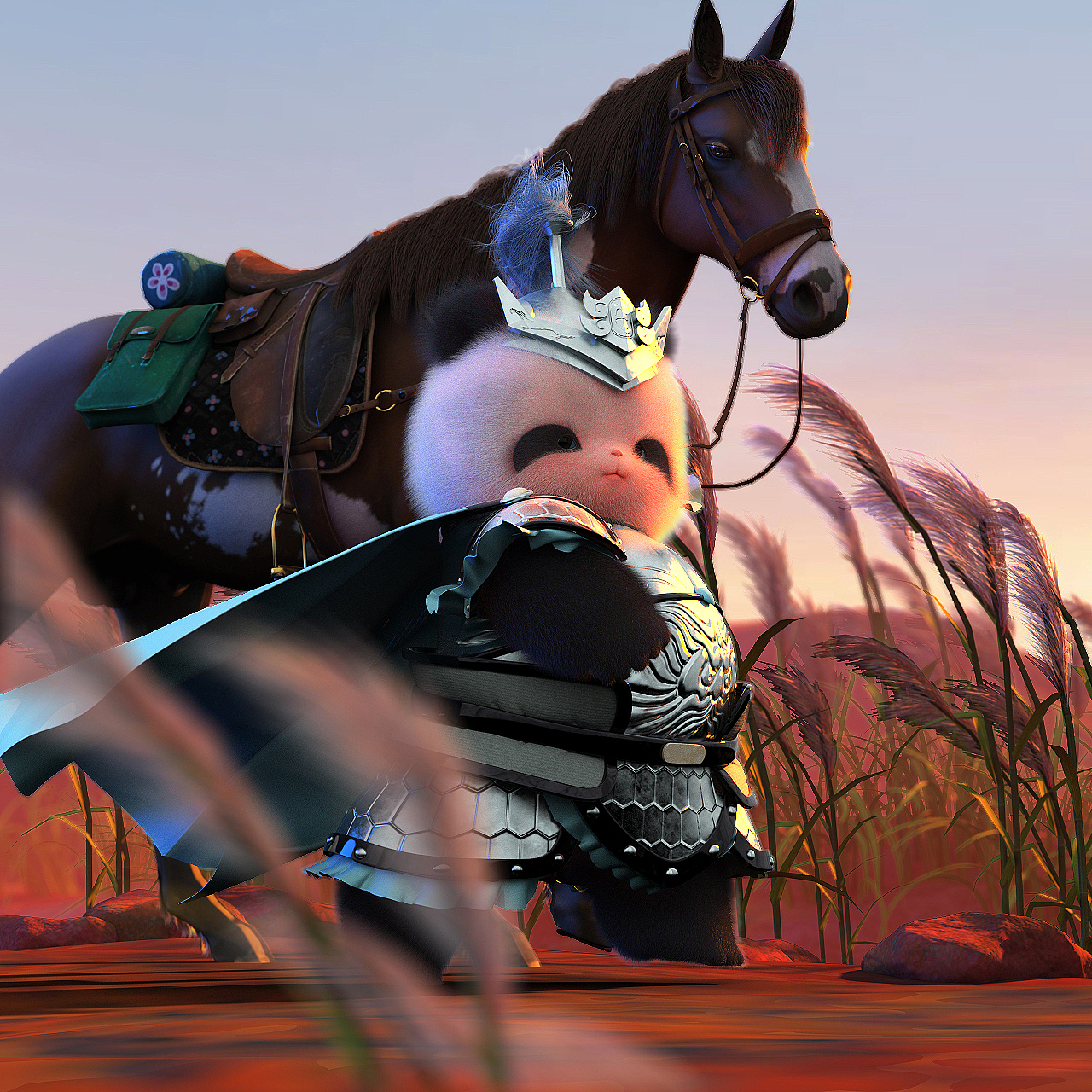 玄兔上马 | 有的人，上一秒很帅气！下一秒……