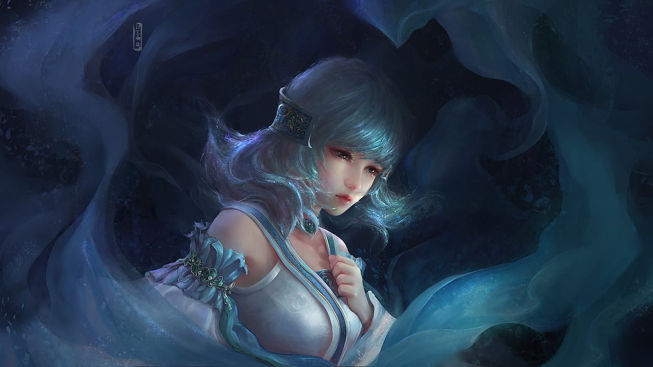 千年剑灵泪（图ZNjU1MTQzMzI=） - 游戏原画 - 站酷设计师汀兰雨潇原创素材 - 站酷ZCOOL