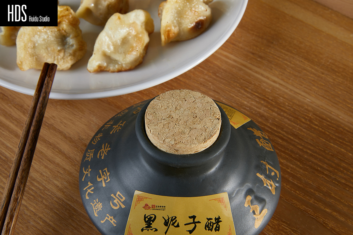 王村醋产品静物场景图拍摄