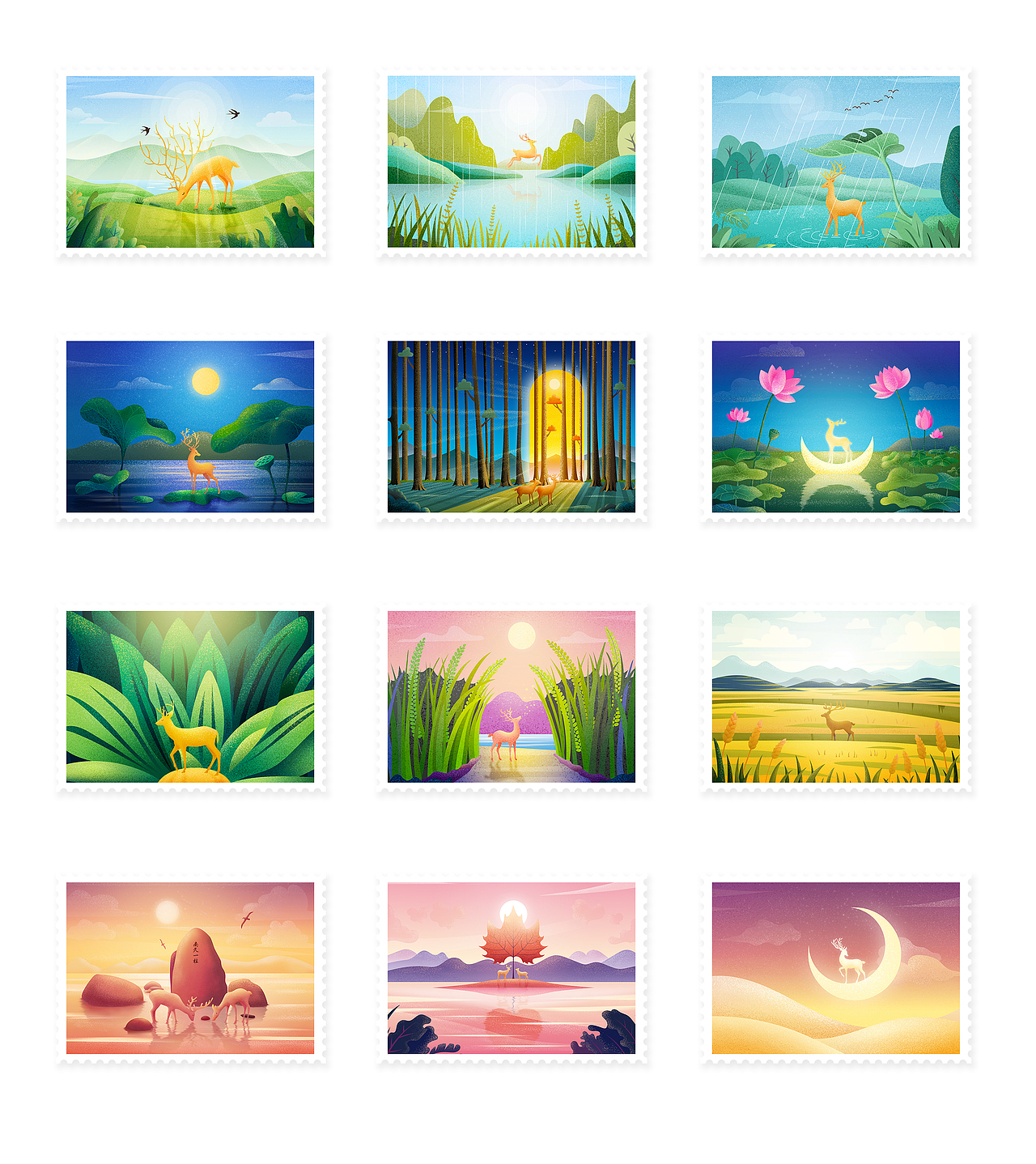 2019创意插画作品合集（图ZMTg4ODA1MDE2） - 图案 - 站酷设计师zuo而不群原创素材 - 站酷ZCOOL