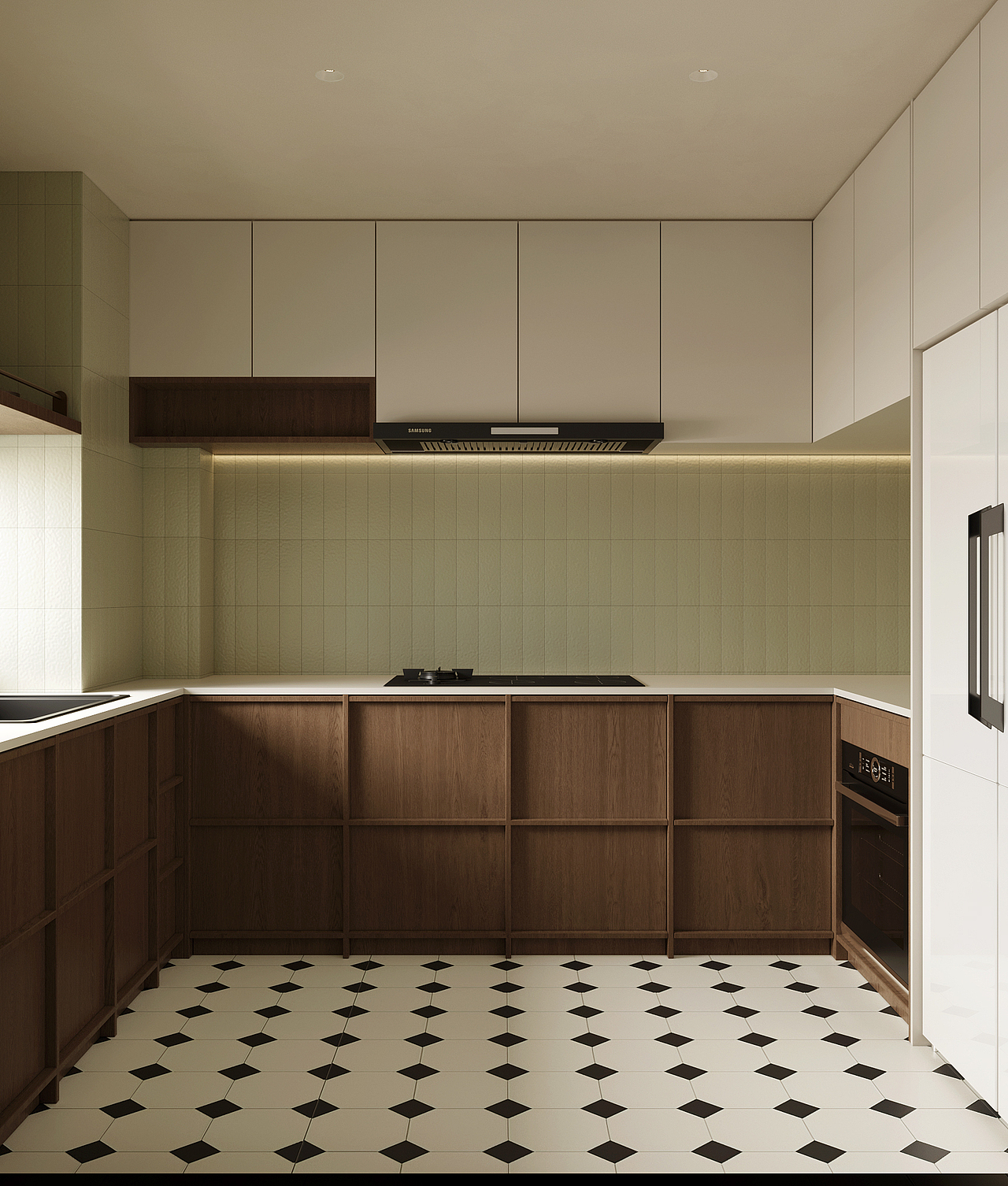 中古风（图ZMzU5MzE0MTA0） - 家装设计 - 站酷设计师南方视觉效果图原创素材 - 站酷ZCOOL