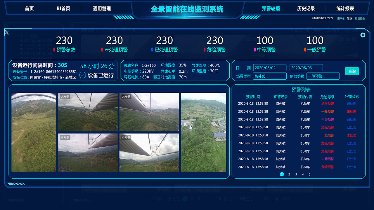 全景智能在线监测系统